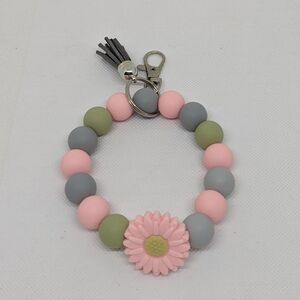 Wristlet & Keychain - Floral